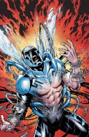 Uk�zkov� kresba z komiksov� s�rie Blue Beetle.