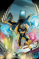 Uk�zkov� kresba z komiksov� s�rie Static Shock.