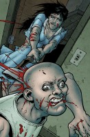Ukázková stránka z komiksu Zámek a Klíč (Locke & Key)