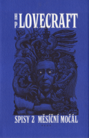 Přebal druhého svazku sebraných Lovecraftových spisů.