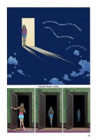 Ukázka z českého vydání komiksu Koralina.