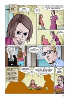 Ukázka z českého vydání komiksu Koralina.