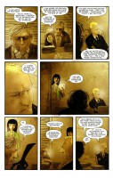 Ukázka z devátého dílu komiksu Fell.
