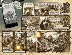 Ukázka z amerického vydání komiksu '68: Jungle Jim.
