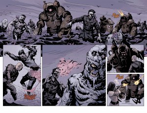 Ukázka z komiksové minisérie Baltimore: The Plague Ships.