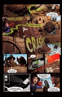 Ukázka z amerického komiksu Cowboys & Aliens.
