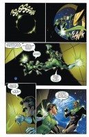 Ukázka z českého vydání komiksu Green Lantern: Žádný strach.