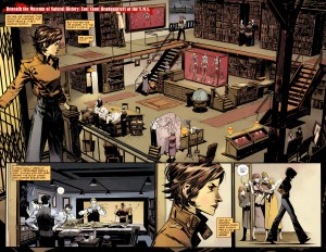 Ukázka z americké komiksové minisérie American Vampire: Survival of the Fittest.