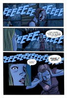 Ukázka z komiksového příběhu Cut.