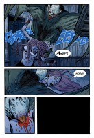 Ukázka z komiksového příběhu Cut.