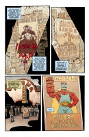 Ukázka z amerického vydání komiksového příběhu Hellboy: House of the Living Dead.