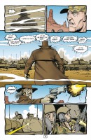 Ukázka z českého vydání komiksové sbírky Preacher: Válka na slunci.
