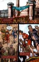 Ukázková strana z komiksové minisérie Remains.