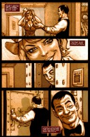 Ukázková strana z komiksové minisérie Remains.