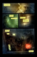 Ukázková strana z komiksové minisérie Choker.