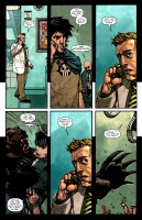 Ukázka z komiksové minisérie The Cape.