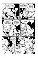Ukázka z českého vydání komiksu Kůstek: Čas zabíjet draky.