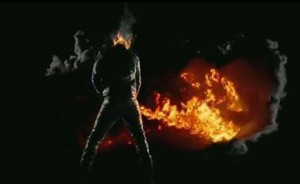 Močící Ghost Rider nesmí chybět.