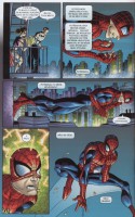 Ukázka z českého vydání komiksu Spider-Man: Odhalení.