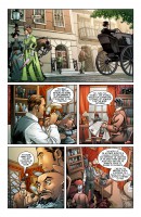 Ukázka z americké komiksové minisérie Victorian Undead.