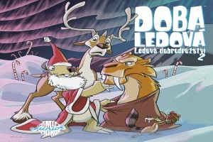 Obálka českého vydání komiksu Doba ledová: Ledová dobrodružství 2.