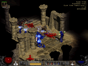 Ukázka ze hry Diablo II.