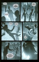 Ukázka z americké komiksové minisérie Aleister Arcane.
