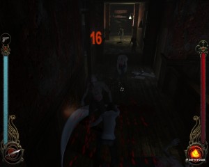 Ukázka z počítačové hry Vempire: The Masquarade - Bloodlines.