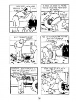 Ukázka z českého vydání komiksu Tintin v zemi Sovětů.