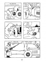 Ukázka z českého vydání komiksu Tintin v zemi Sovětů.