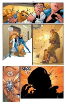 Ukázka z českého vydání komiksu Ultimate Fantastic Four: Doom.