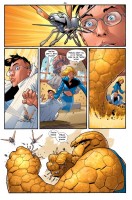 Ukázka z českého vydání komiksu Ultimate Fantastic Four: Doom.