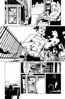 Ukázka z komiksu Sex and Violence: Girl in a Storm.