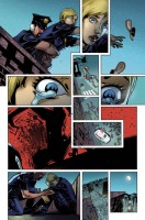 Ukázka z komiksu Sex and Violence: Girl in a Storm.