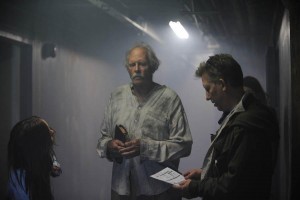 Bruce Dern ve své roli při natáčení.