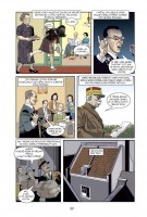 Ukázka z komiksu Anne Franková: Komiksový životopis.