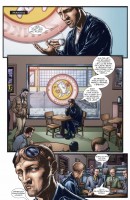 Ukázka z českého vydání komiksu Banda: Karty jsou rozdaný.
