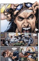 Ukázka z českého vydání komiksu Banda: Karty jsou rozdaný.