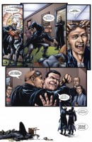 Ukázka z českého vydání komiksu Banda: Karty jsou rozdaný.