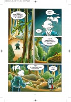 ukázka z komiksu Usagi Yojimbo: Yokai.