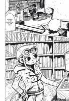 Ukázka z komiksu Scott Pilgrim: Vypečený život flákače.
