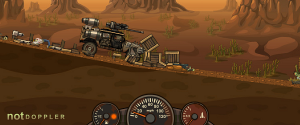 Screenshot ze hry Earn to Die 2012.
