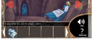 Screanshot ze hry Alice is Dead.