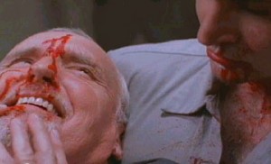 Dennis Hopper s obličejem.