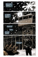 Ukázka z komiksu Vrána: Soumrak bohů.