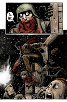 Ukázka z komiksu Vrána: Soumrak bohů.