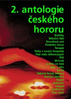 Obálka 2. antologie českého hororu.