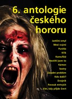 Obálka 6. antologie českého hororu.