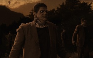 Monstra na pochodu.