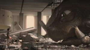 Gamera a dítě.